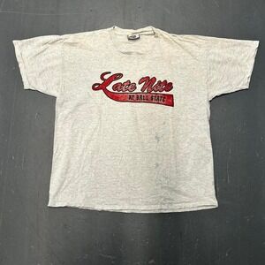 Vintage 90s Ball state university Indiana college humor graphic tee
